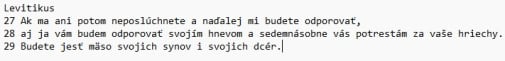 potraty fuj, kanibalizmus mňam